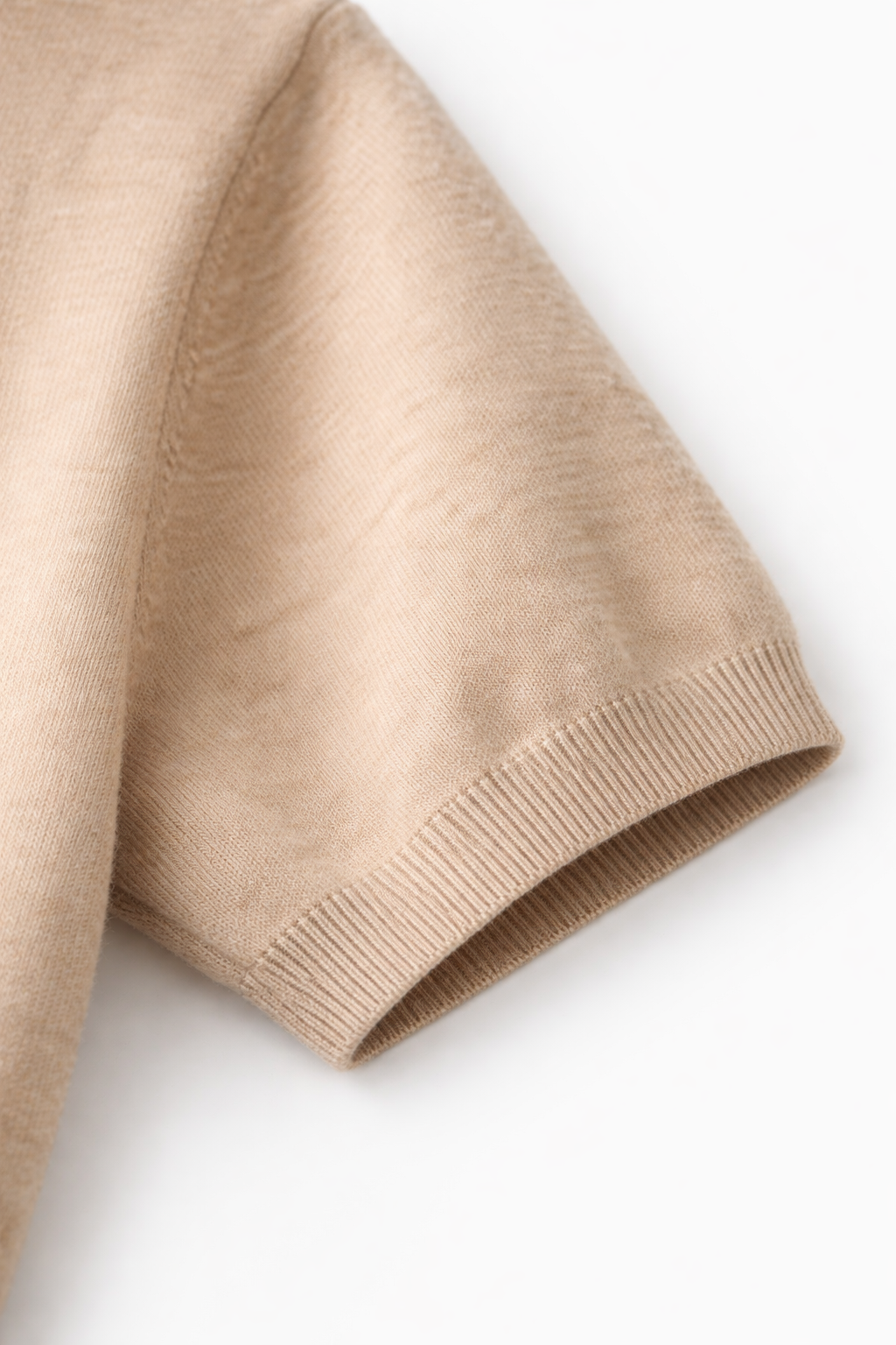 Pull Clevain à manches courtes en maille