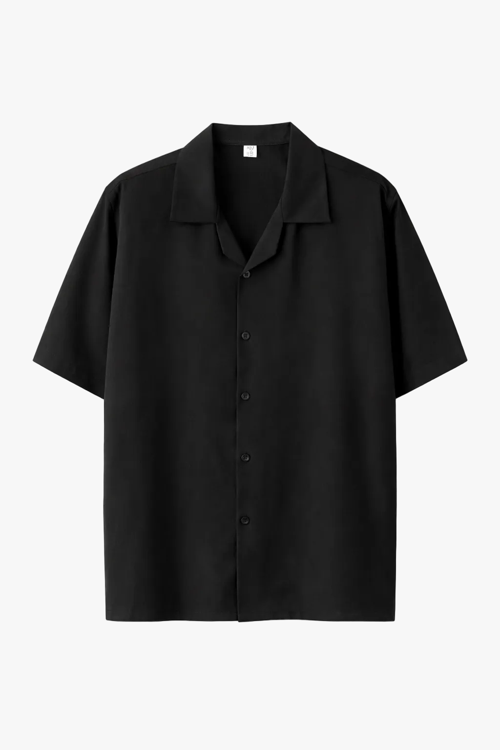 Chemise Clevain - Col cubain rétro à manches courtes