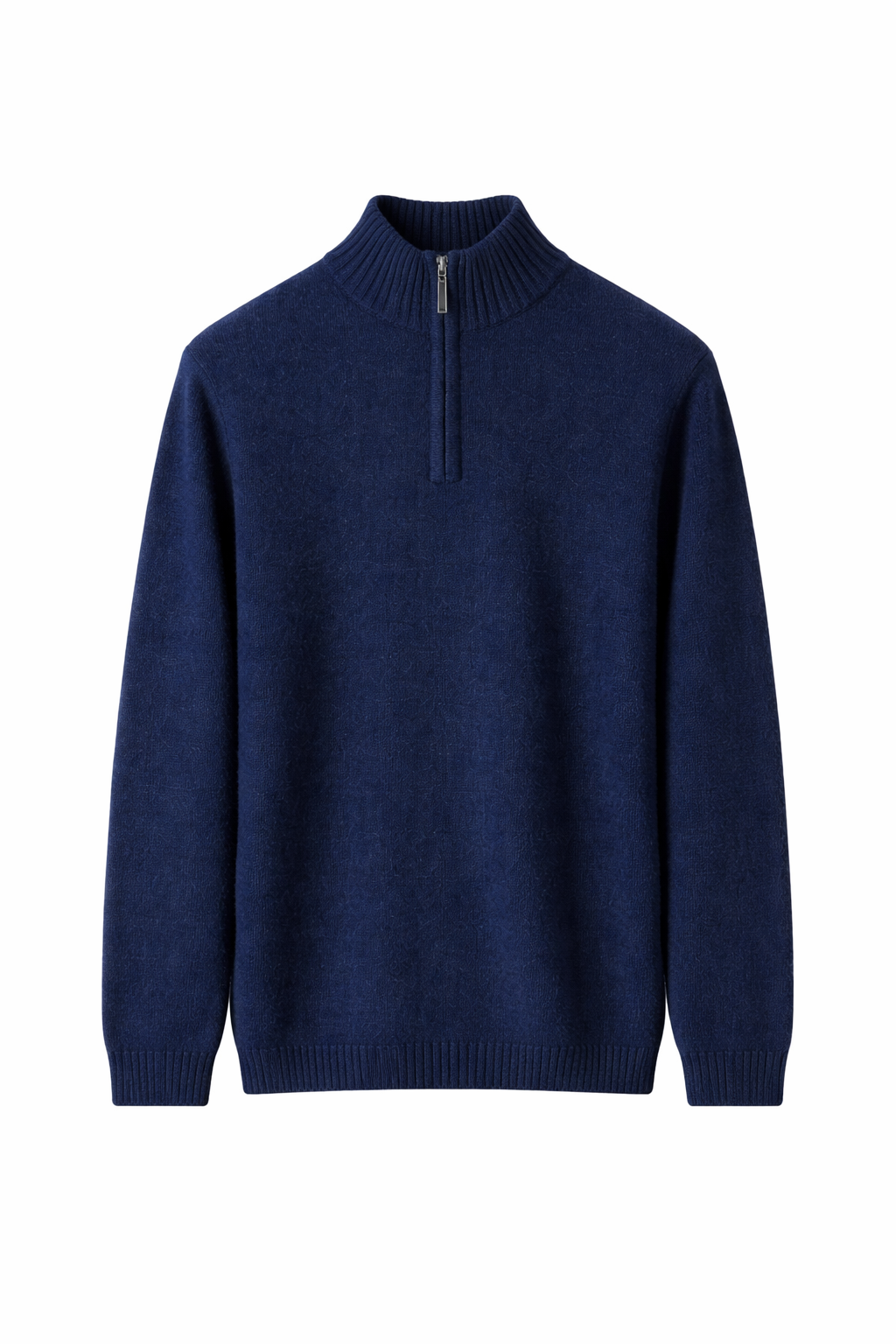 Clevain - Pull en maille à demi-zip