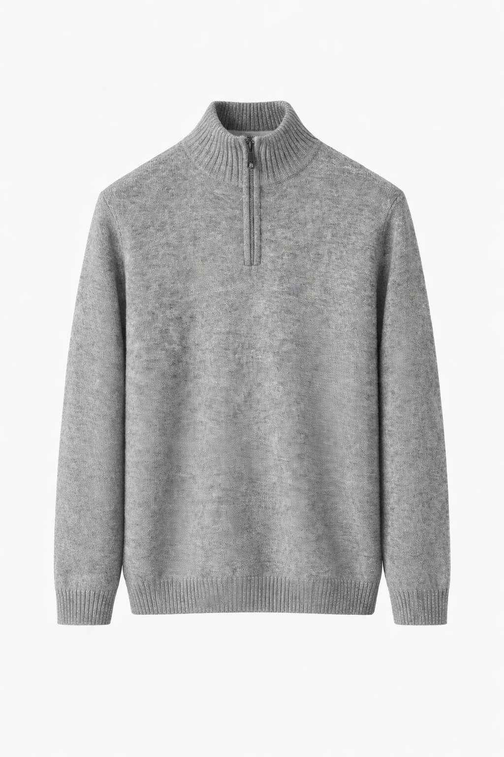 Clevain - Pull en maille à demi-zip