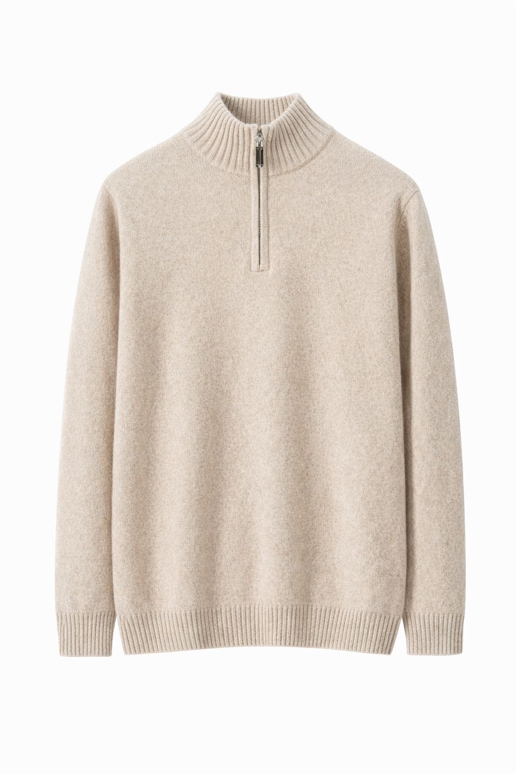 Clevain - Pull en maille à demi-zip