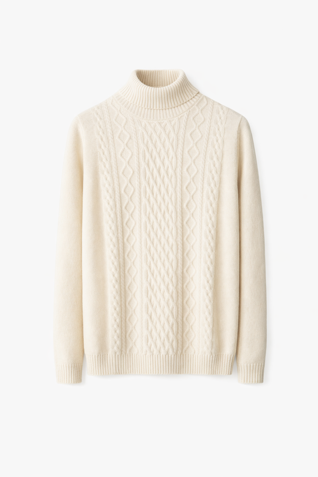 Clevain - Pull en laine à col montant