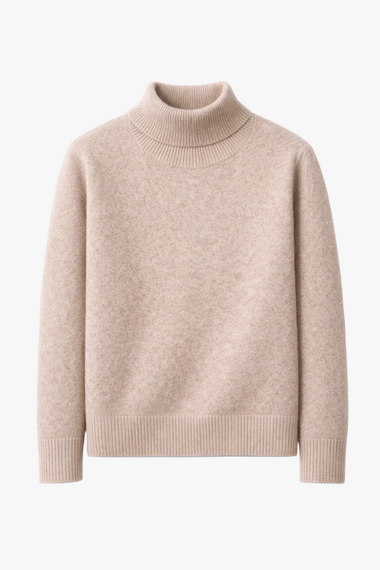 Clevain - Pull à col montant