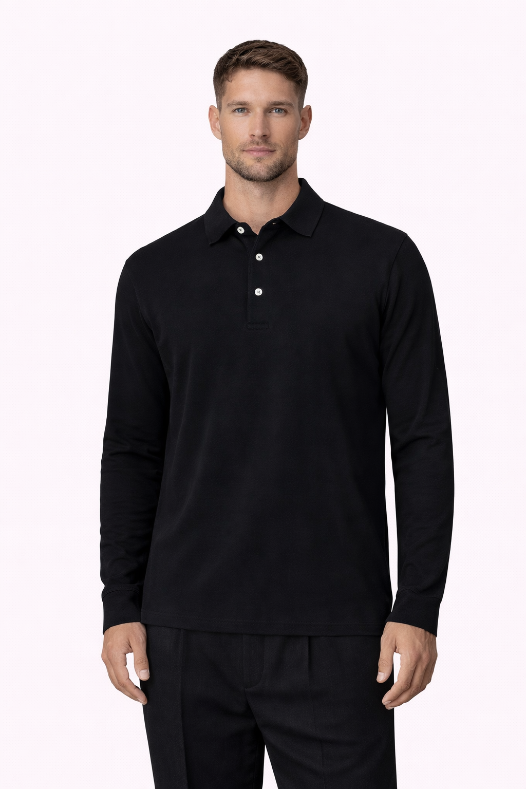 Polo à manches longues Clevain