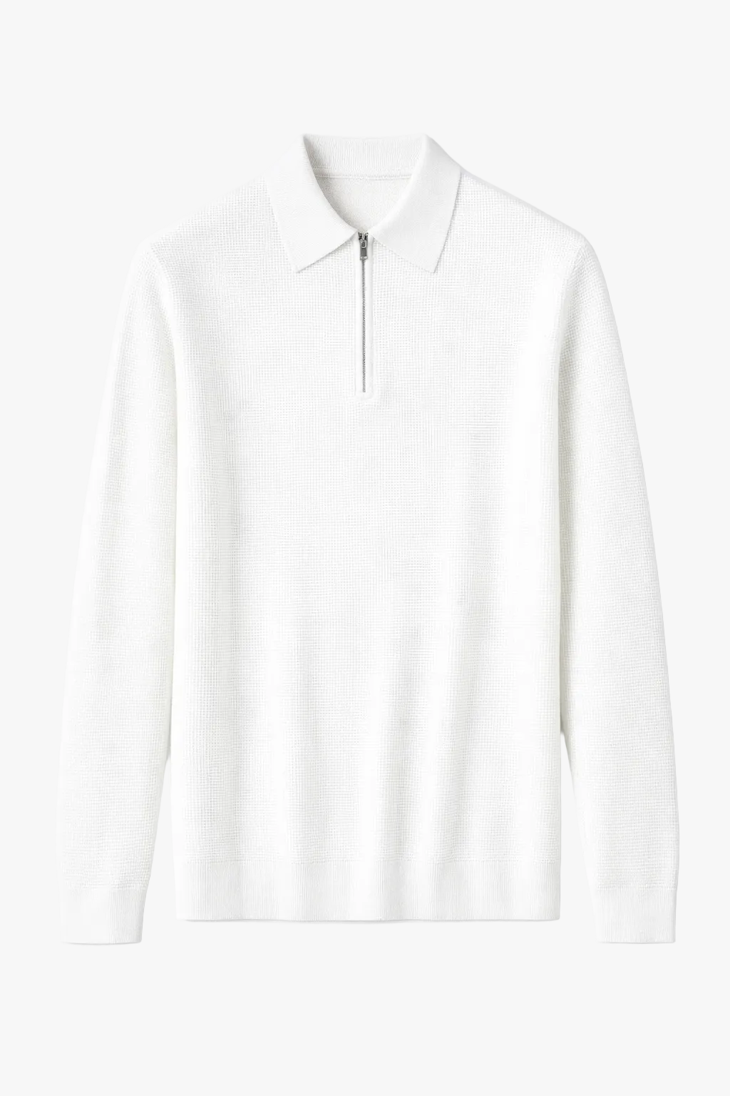Polo Clevain - doublé polaire en maille gaufrée 