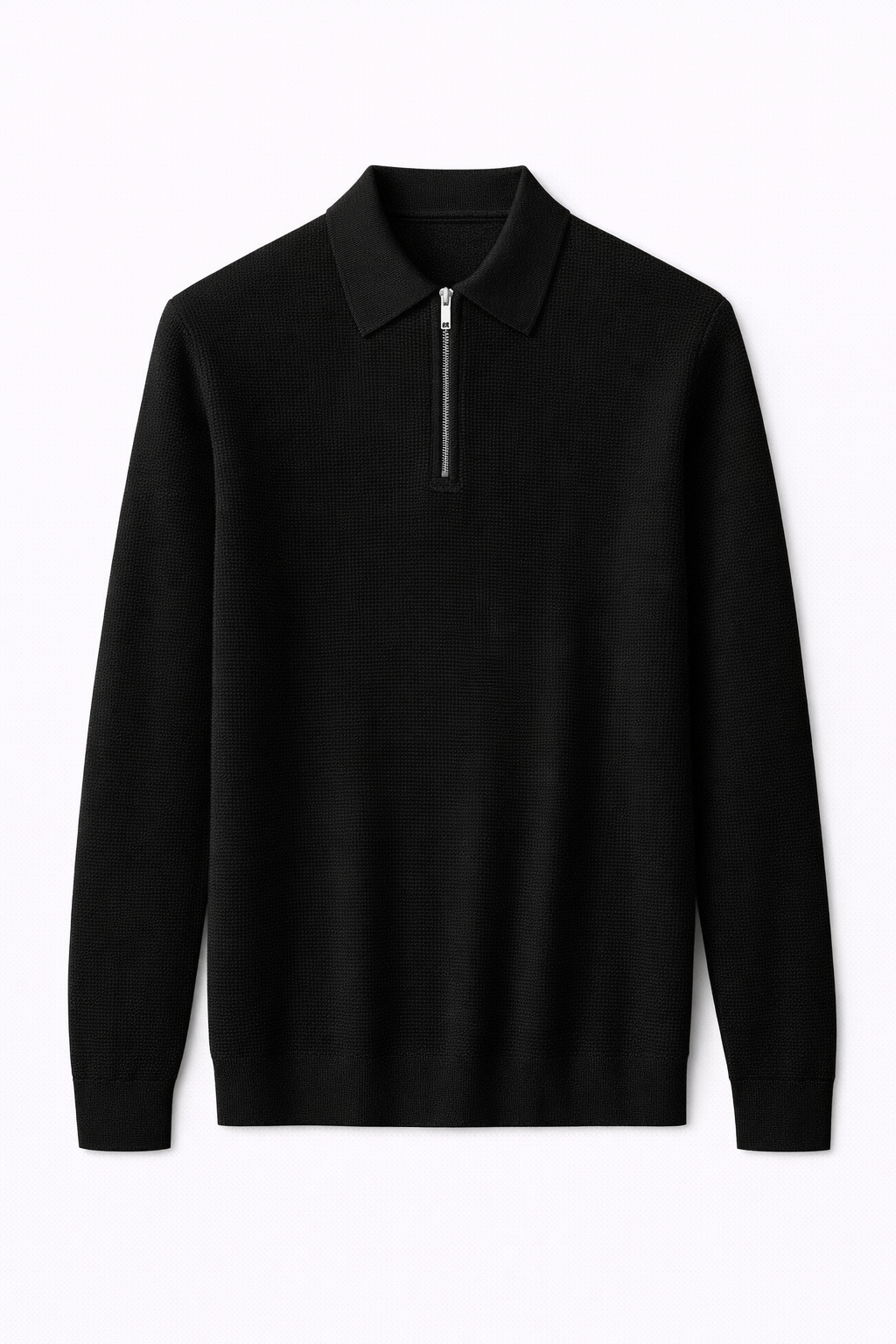 Polo Clevain - doublé polaire en maille gaufrée 
