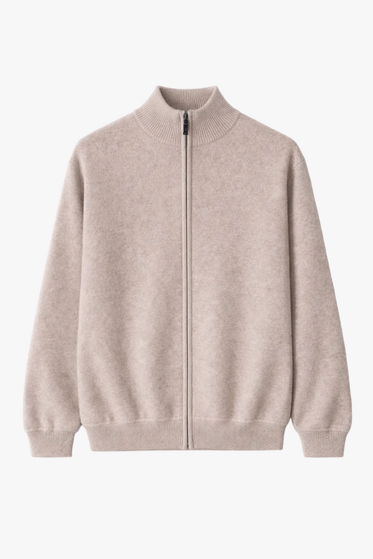 Clevain - Pull avec veste en maille zippée 