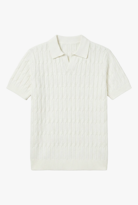 Polo Clevain - Coupe ajustée à manches courtes