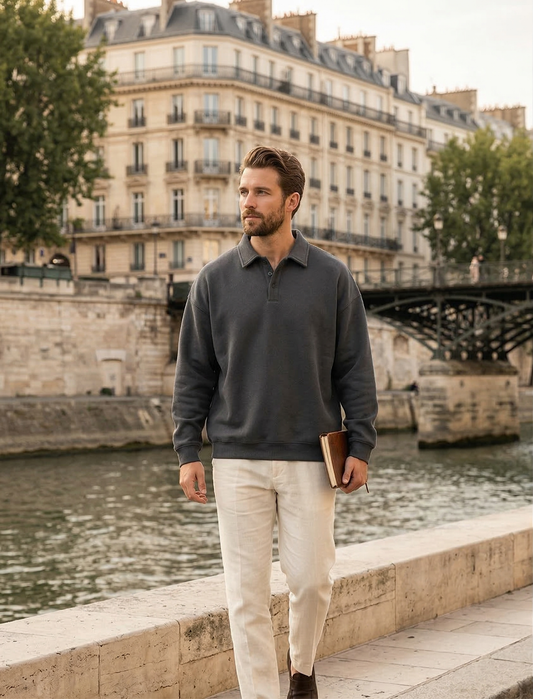 Polo en coton Clevain 